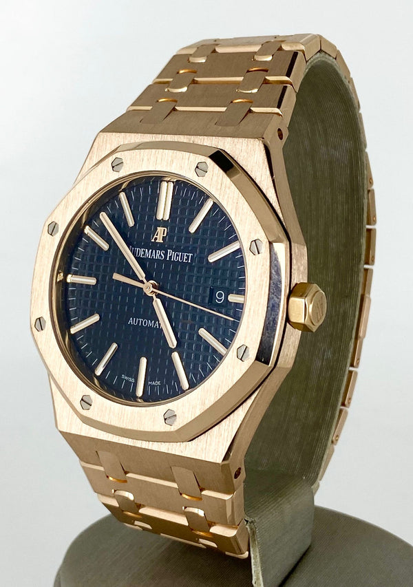 Audemars Piguet Royal Oak, Rose Gold, Full set, 2017