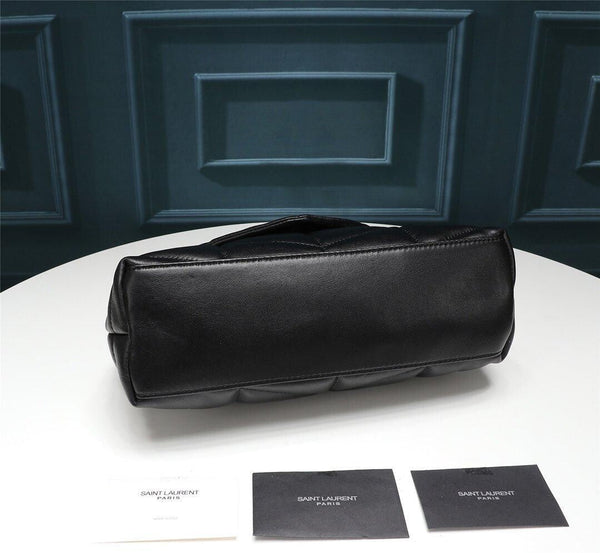 YSL PUFFER TOY BAG IN QUILTED LAMBSKIN