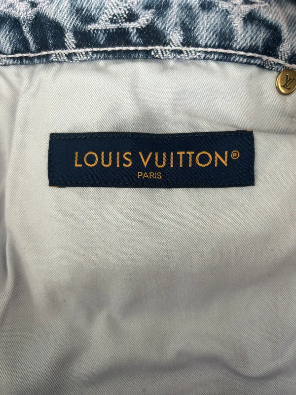 Louis Vuitton Purple & Blue Monogram Carpenter Jeans