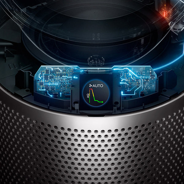 Dyson TP7A Purifier Cool AutoReact 61,5 dB Nichel, Bianco