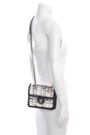Chanel 2022+Black & White Tweed Flap Cross-Body AS IS
