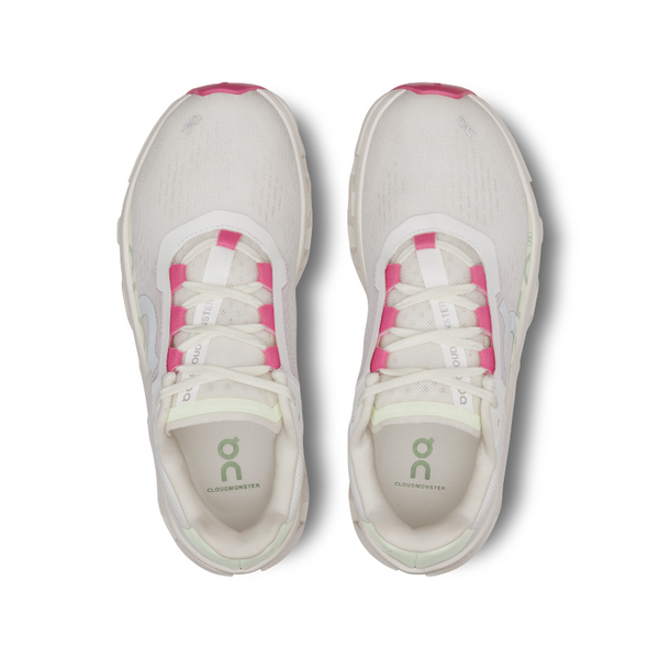 On Running - Cloudmonster White/Lima (Women)