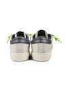 Sneakers per bambino Golden Goose Kids in pelle blu con chiusura con lacci