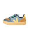 Sneakers V-10 per bambino Veja Kids multicolor in pelle