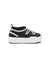 Sneakers Icon per bambino Moon Boot Kids nero con punta tonda