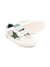 Sneakers per bambini Golden Goose Kids bianche con chiusure a strappo
