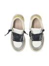 Sneakers Ball Star per bambino Golden Goose Kids grigie con inserti in pelle scamosciata