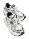 Sneakers per bambino Dolce & Gabbana Kids grigio con dettaglio con logo