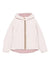 Giubbino per bambina K-Way Kids rosa con cappuccio classico