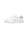 Sneakers per bambina Golden Goose Kids May bianco con dettaglio glitter