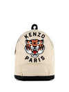 Zaino per bambini Kenzo Kids beige con ricamo con logo