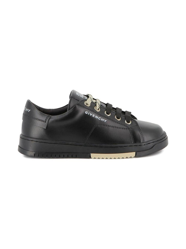 Sneakers per bambino Givenchy Kids nero in pelle
