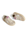 Sneakers Super Star per bambina Golden Goose Kids oro con chiusura frontale con lacci