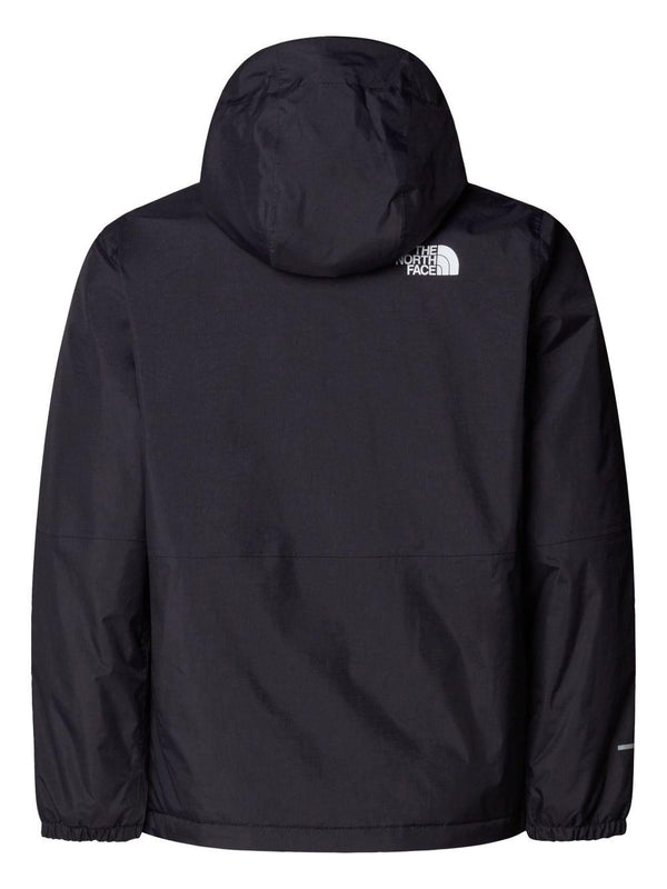 Giubbino per bambino The North Face Kids nero con stampa con logo sul davanti e sul retro