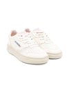 Sneakers per bambini Autry Kids bianco con dettagli traforati