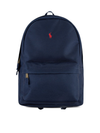 Zaino per bambini Polo Ralph Lauren Kids blu con chiusura superiore con zip