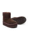 Stivali per bambina UGG Kids Classic Mini II marrone con suola alta