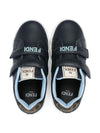 Sneakers per bambino Fendi Kids blu con chiusura con doppio strappo