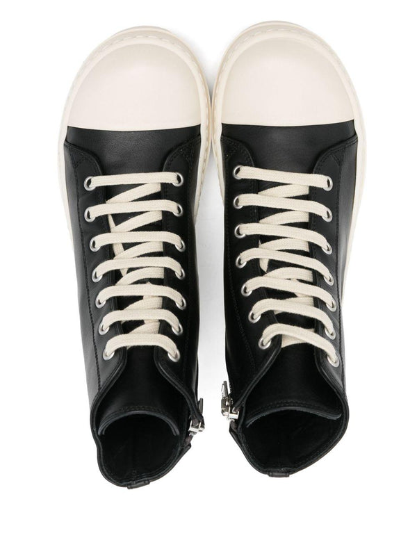 Sneakers Sneaks per bambino Rick Owens Kids nere con chiusura frontale con lacci