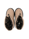 Stivali per bambina Fendi Kids beige con design imbottito