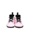 Stivaletti per neonata Dr. Martens Kids rosa con lacci