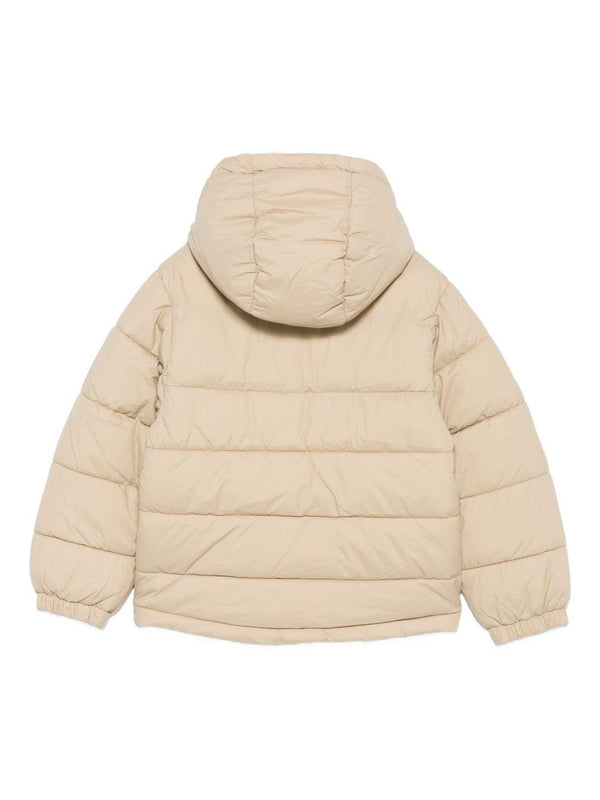 Giubbino per bambino Hugo Kids beige con dettaglio trapuntato