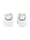 Sneakers per bambino BOSS Kids bianche con applicazione con logo