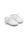Scarpe primi passi per neonato Golden Goose Kids bianco con lacci