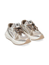 Sneakers per bambini Dolce & Gabbana Kids beige con suola chunky