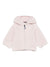 Cappotto in pelliccia sintetica per neonati K Way Kids rosa con cappuccio effetto teddy