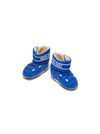 Stivali da neve per neonato Moon Boot Kids blu con punta tonda