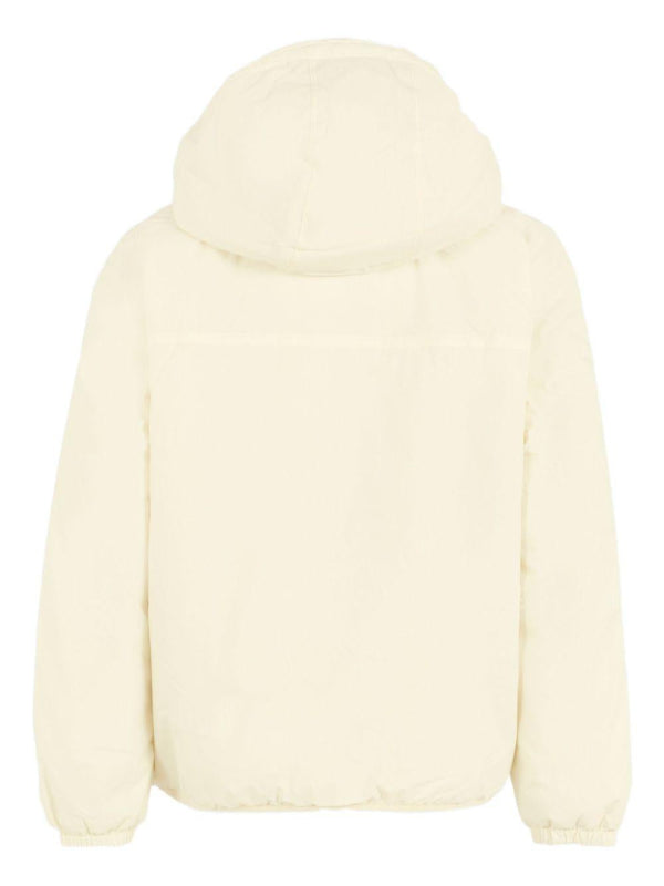 Giubbino per bambino K-Way Kids bianco con design imbottito