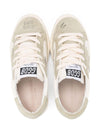 Sneakers per bambini Golden Goose Kids bianche con dettaglio traforato