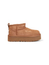 Stivali per bambina UGG Kids Classic Mini Platform marrone cammello