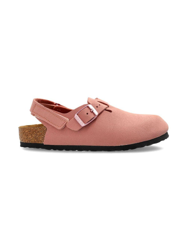 Sandali per bambina Birkenstock Kids rosa con cinturino posteriore