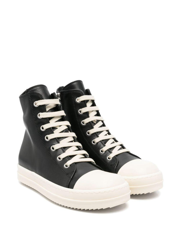 Sneakers Sneaks per bambino Rick Owens Kids nere con chiusura frontale con lacci
