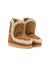 Stivali Eskimo per bambina Mou Kids beige con soletta con logo