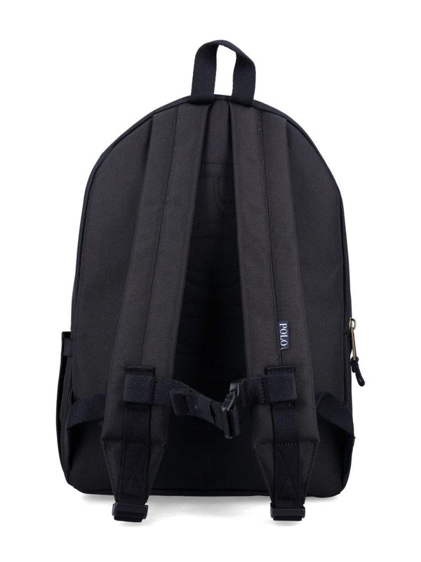 Zaino Polo Pony per bambini Polo Ralph Lauren Kids nero con motivo Polo Pony