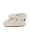 Sneakers per neonato BOSS Kids bianche con fodera in shearling