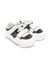 Sneakers per bambini Fendi Kids bianco con inserti marroni con monogramma FF