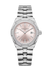 Overseas 35mm Steel Quartz Diamond Bezel Watch