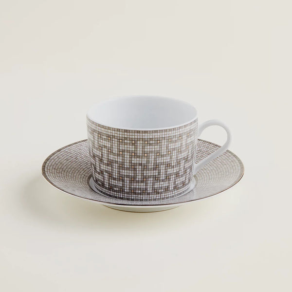 Hermes Mosaique Au 24 Tazza da tè e stoviglie