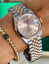Rolex Datejust 31, Two Tone, with box and papers