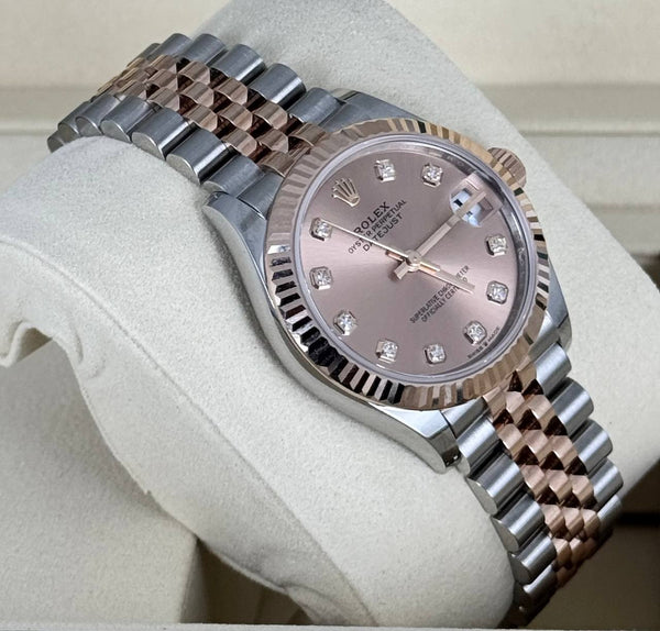 Rolex Datejust 31, Two Tone, with box and papers