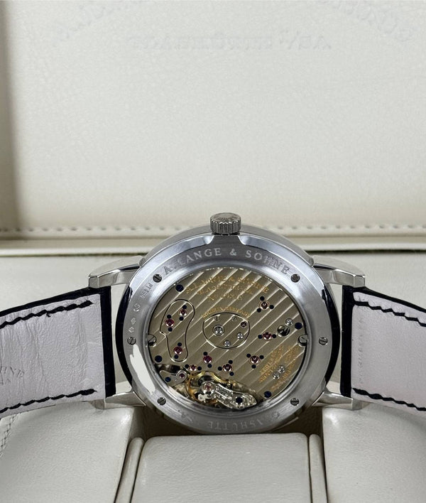 A. Lange & Sohne with box and papers