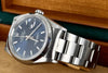 Rolex Datejust, Blue Dial, with box and papers