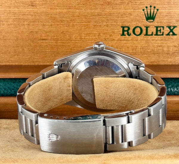 Rolex Datejust, Blue Dial, with box and papers