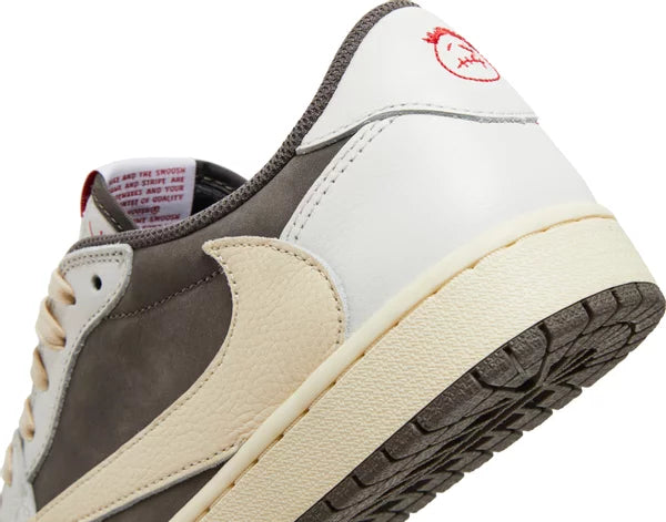 Travis Scott x Air Jordan 1 Low OG 'Reverse Mocha' Sneakers for Men