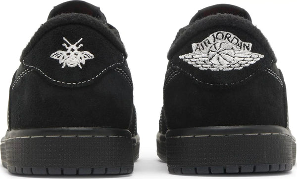Travis Scott x Air Jordan 1 Low OG SP 'Black Phantom' Sneakers for Men