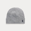 CABLE-KNIT MERINO WOOL–BLEND BEANIE